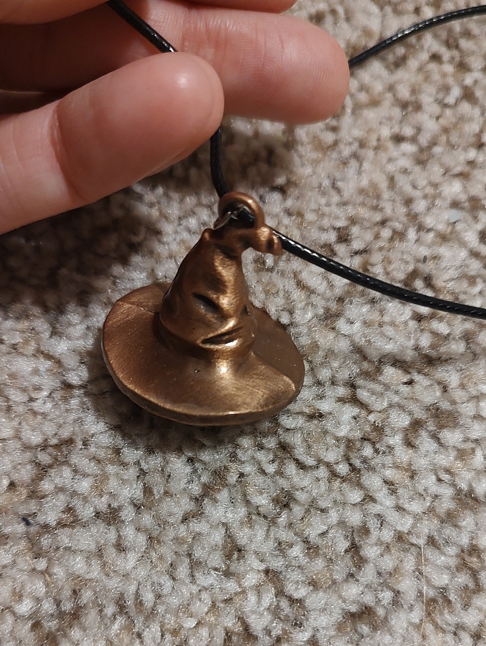 Harry Potter Sorting Hat Bag Necklace